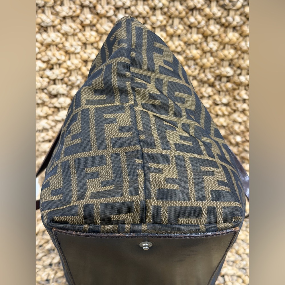 Vintage‎ Fendi Zucca Monogram Tote Bag - Picture 7 of 12